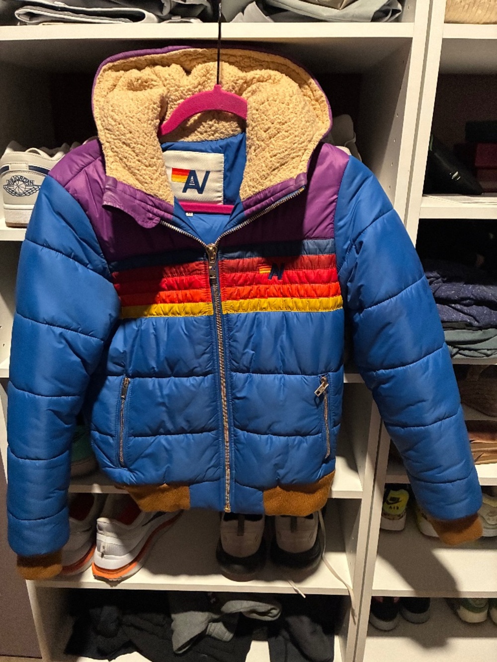 Aviator Nation 5 stripe trekker jacket - Picture 1 of 5